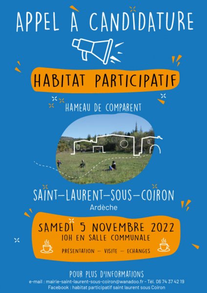 Habitat participatif Saint Laurent sous Coiron
